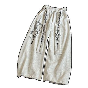 Sweatpants with a belt 28452735 фото