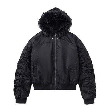 winter fur jacket 45642342 фото